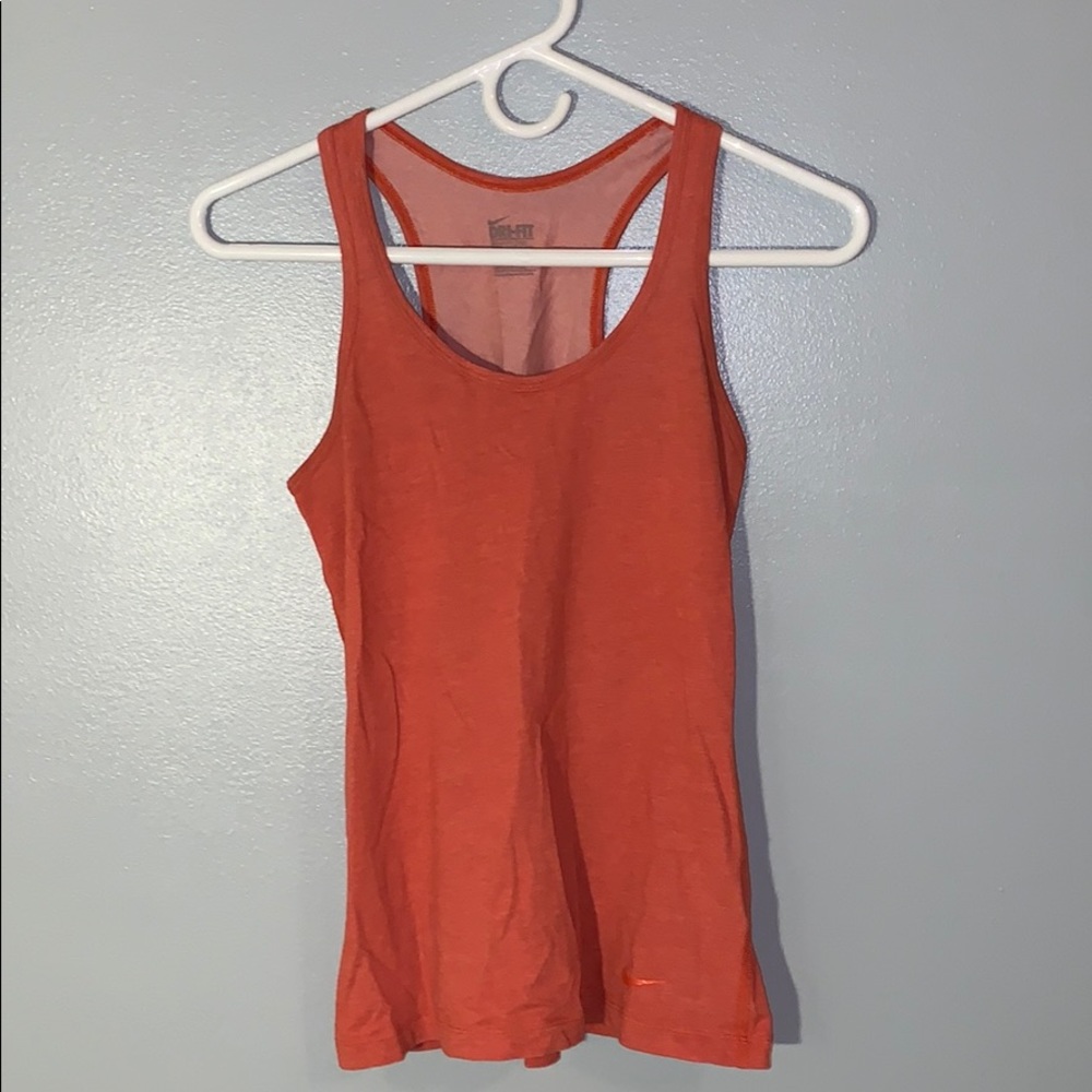 Nike Dri-Fit Orange Tank